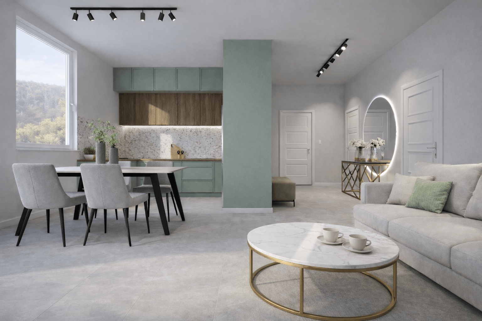 Dom - Miękka nowoczesność - 2