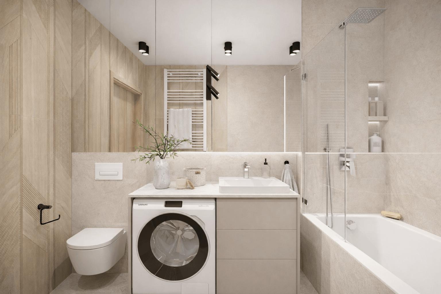 Łazienka - Elegancki relaks - 1