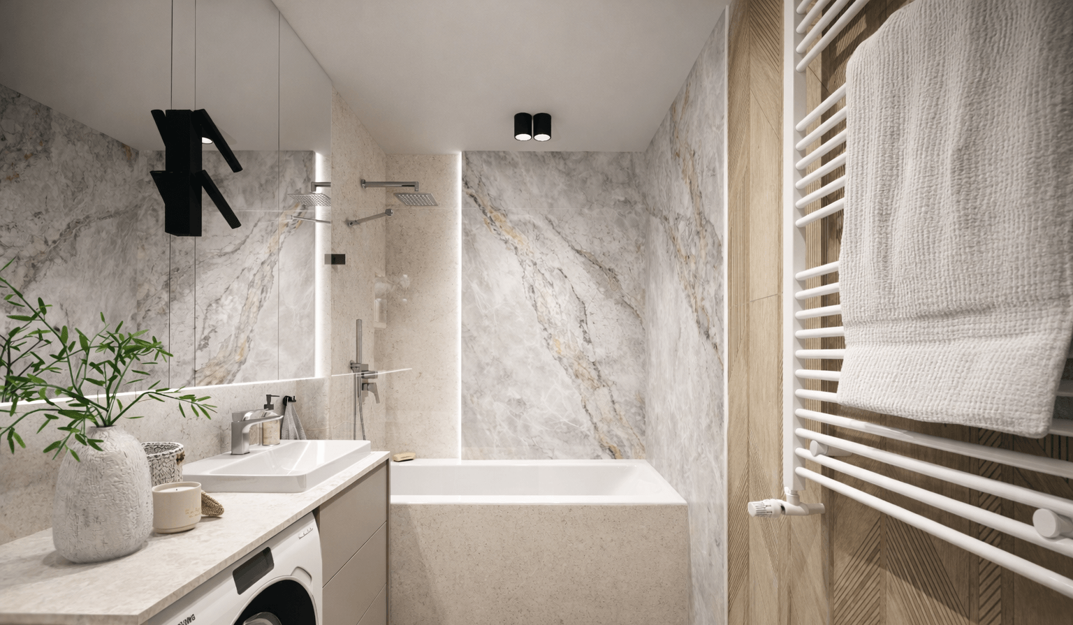 Łazienka - Elegancki relaks - 2