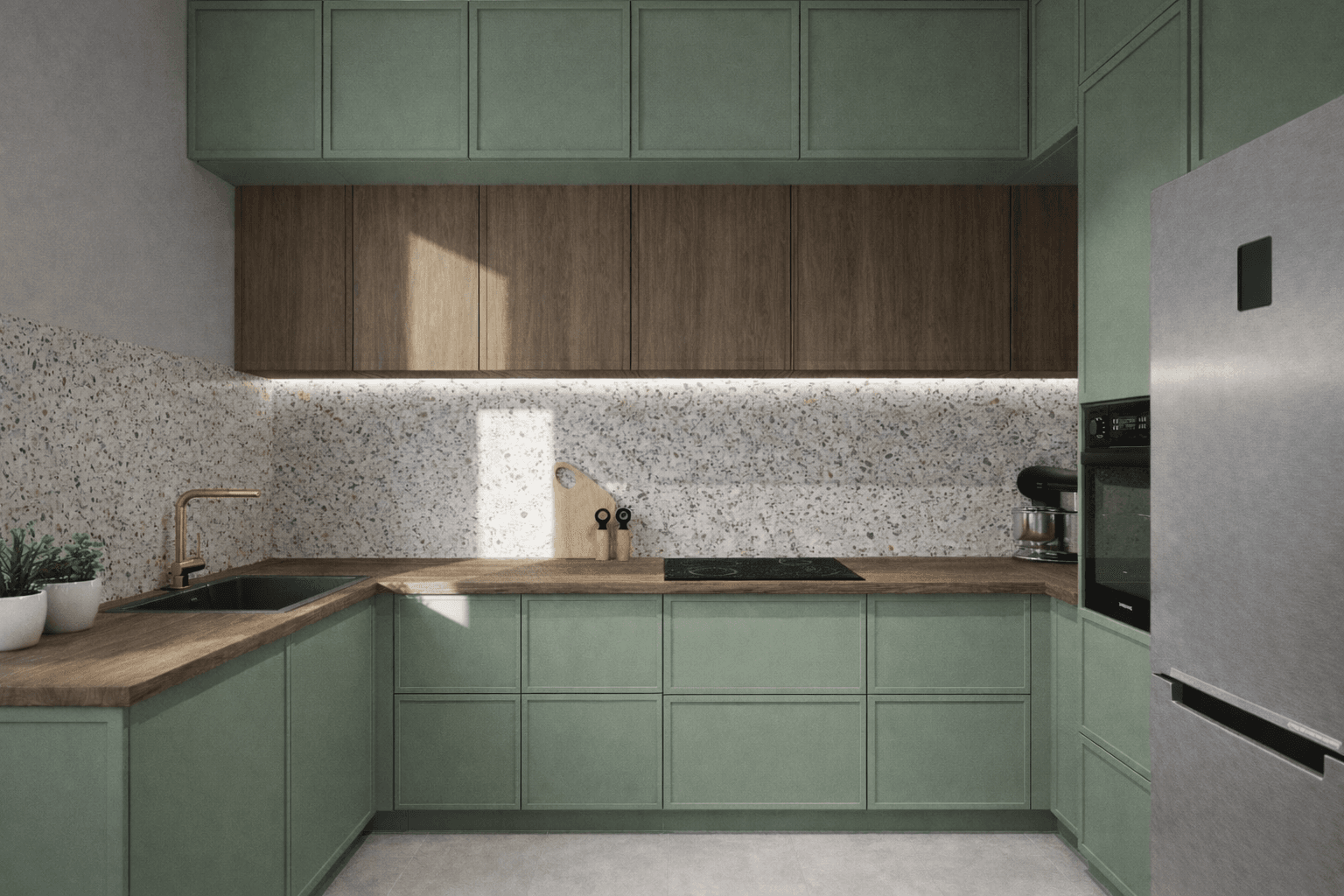 Dom - Miękka nowoczesność